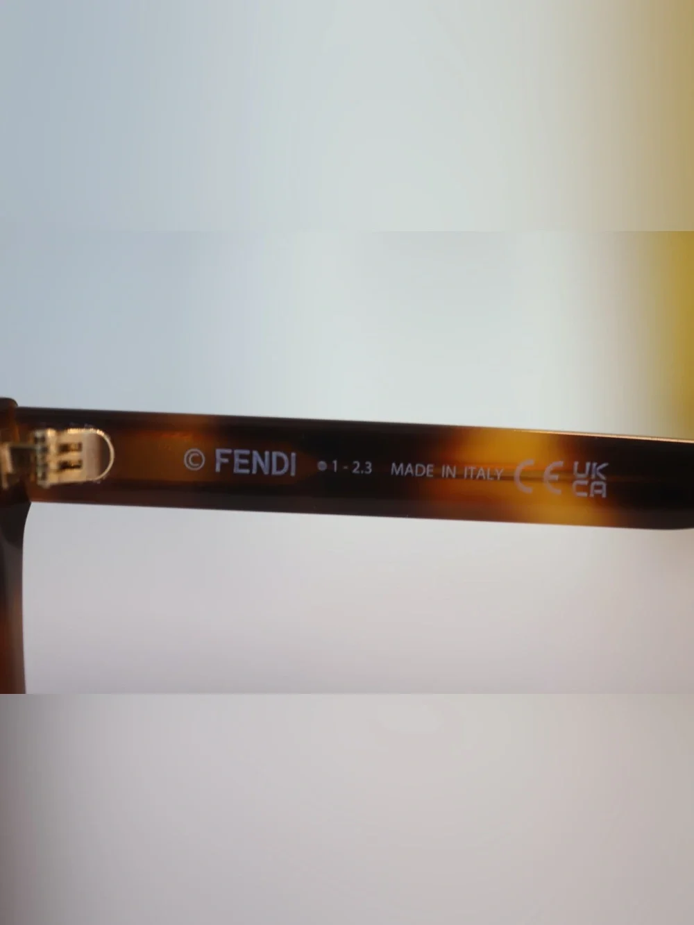 Fendi Tortoiseshell Women’s Glasses (New)